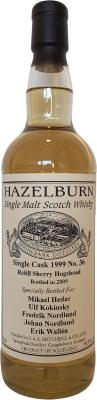 Hazelburn 1999 Refill Sherry Hogshead Mikael Hedar 58.5% 700ml