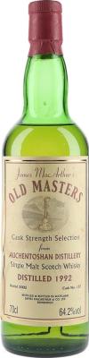 Auchentoshan 1992 JM Old Masters Cask Strength Selection #137 64.2% 700ml