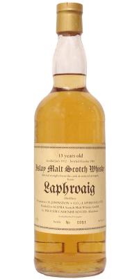 Laphroaig 1972 CA Bottled for Scoma GmbH #3905 56% 750ml