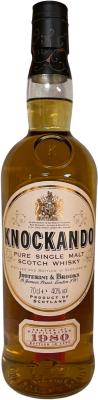 Knockando 1980 by Justerini & Brooks Ltd 40% 700ml