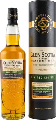 Glen Scotia 2009 Single Cask 1st-Fill Bourbon Barrel #75 58.8% 700ml