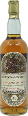 Glen Grant 1966 GM Celtic Series Book of Kells 1st Fill American Hogshead #2928 Japan Import System 52.1% 700ml