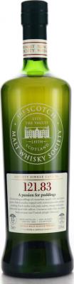 Arran 1999 SMWS 121.83 a passion for puddings 15yo Refill Ex-Bourbon Hogshead 53.8% 700ml