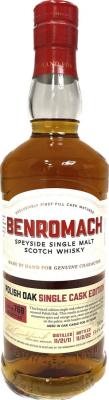 Benromach 2011 Single Cask Edition Polish Oak 59.4% 700ml