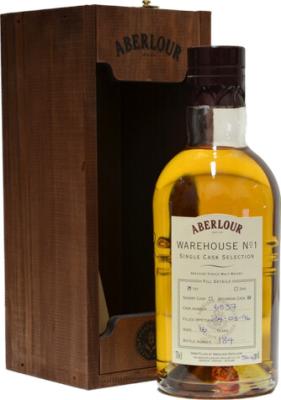 Aberlour 1996 Warehouse #1 Single Cask Selection 16yo Bourbon #6837 54.4% 700ml