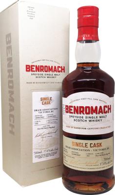 Benromach 2012 1st Fill Sherry Hogshead Dram Association Victoria BC 57.6% 700ml