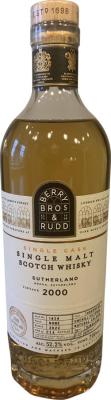 Distilled in Sutherland 2000 BR Single Cask Hogshead 52.2% 700ml