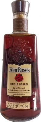 Four Roses OBSF Single Barrel Charred New American Oak 32-5Q 62.8% 750ml