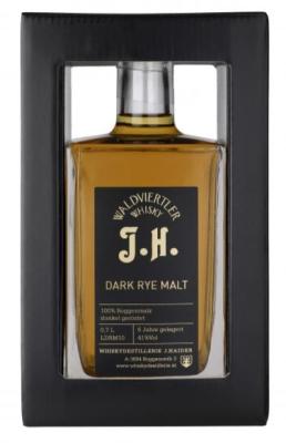 Waldviertler Whisky J.H. Dark Rye Malt Austrian Oak Cask 41% 700ml