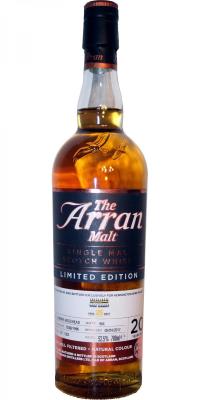 Arran 1996 Limited Edition Sherry Hogshead #964 Kensington Wine Market 52.5% 700ml