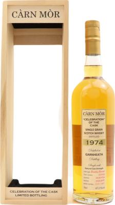 Garnheath 1974 MMcK Carn Mor Celebration of the Cask Bourbon Barrel #313236 47.2% 700ml