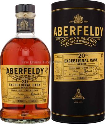 Aberfeldy 1998 Exceptional Cask Series #119 Distillery Exclusive 54.1% 700ml