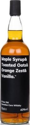 Maple Syrup & Toasted Oats & Orange Zest & Vanilla 8yo MoM Canadian Corn Whisky 40% 700ml