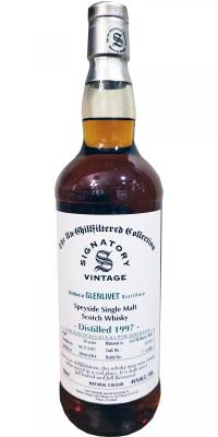 Glenlivet 1997 SV The Un-Chillfiltered Collection 1st Fill Sherry Butt #157413 K&L Wine Merchants 46% 750ml