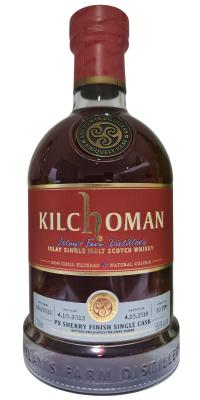 Kilchoman 2012 PX Sherry Finish 626/2012 HNWS Taiwan 55.6% 700ml