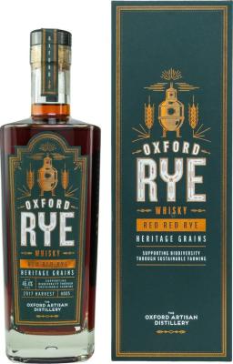 Oxford Rye Whisky 2017 Red Red Rye 46.4% 700ml
