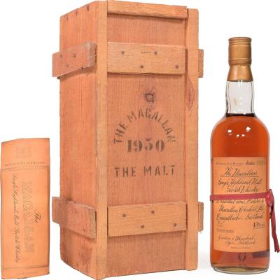 Macallan 1950 The Malt Atkinson Baldwin & Co London 43% 750ml