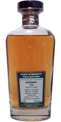 Benrinnes 1990 SV Cask Strength Collection #6278 59.1% 700ml