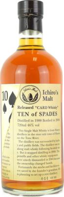 Hanyu 1988 Ten of Spades #9204 46% 720ml