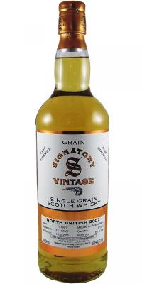 North British 2007 SV Vintage Collection Cask Strength Bourbon Barrel 321013 Binny's Beverage Depot 65.5% 750ml