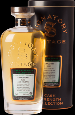 Longmorn 1996 SV Cask Strength Collection 19yo 97632 + 97633 53.9% 700ml