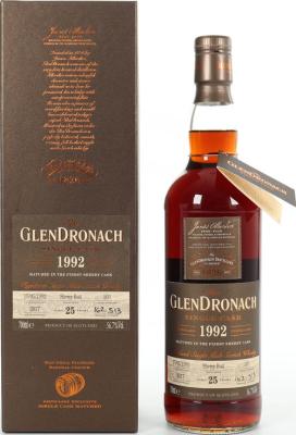 Glendronach 1992 Single Cask Batch 16 Sherry Butt #103 56.7% 700ml