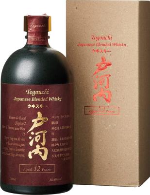 Togouchi 12yo Japanese Blended Whisky 40% 700ml