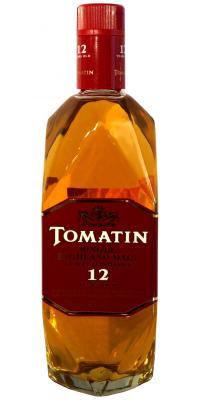 Tomatin 12yo Single Highland Malt Scotch Whisky 43% 750ml