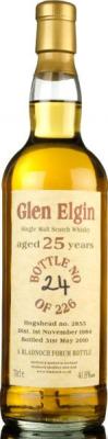 Glen Elgin 1984 BF #2850 42.3% 700ml