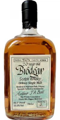 Brodgar 1974 WC #4355 53.2% 700ml