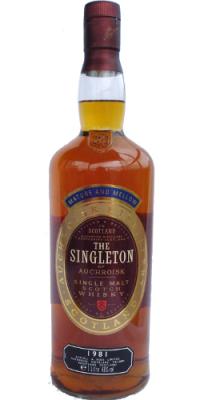 The Singleton of Auchroisk 1981 Single Malt Scotch Whisky Sherry Casks 43% 1000ml