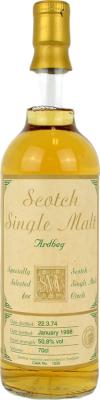 Ardbeg 1974 MC #1035 50.8% 700ml