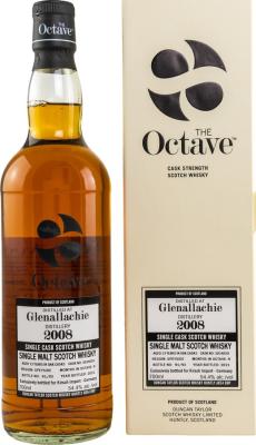 Glenallachie 2008 DT Sherry Octave Finish Kirsch Import 54.4% 700ml