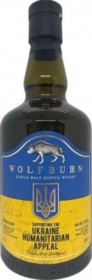 Wolfburn 2015 ex-bourbon quarter casks Ukrainian Humanitarian Relief Fund 46% 700ml