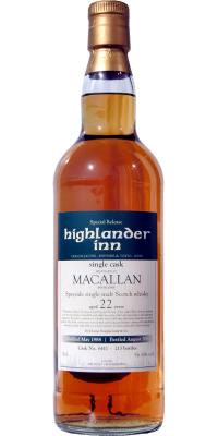 Macallan 1988 HI Single Cask Craigellachie & Tokyo #6411 56.6% 700ml