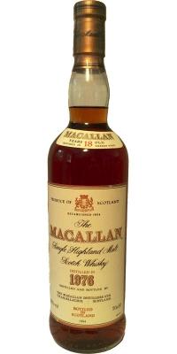 Macallan 1976 Sherry Cask 43% 700ml