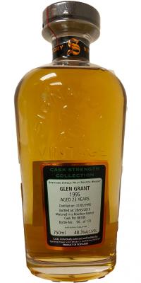 Glen Grant 1995 SV Bourbon Barrel #88180 48.3% 750ml