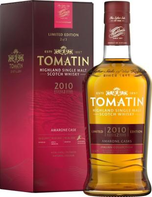 Tomatin 2010 Italian Collection Amarone Wine Casks 46% 700ml