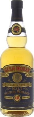 Glen Moray 12yo Old Blue Label Single Speyside Malt Oak Barrels 40% 700ml