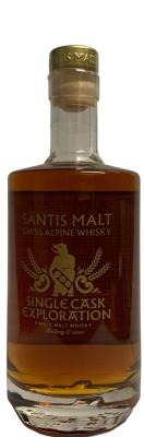 Santis Malt 7yo Single Cask Exploration 1st Beer Cask & 2nd Sherry Cask 54.5% 500ml