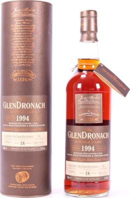 Glendronach 1994 Single Cask Pedro Ximenez Sherry Butt #311 Royal Mile Whiskies 51.6% 700ml