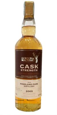 Highland Park 2005 GM Cask Strength 1st Fill Bourbon Barrels 2806, 2807, 2808 59.9% 700ml