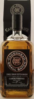 Cameronbridge 1989 CA Small Batch Bourbon Hogshead 10yo The Nectar 58.9% 700ml