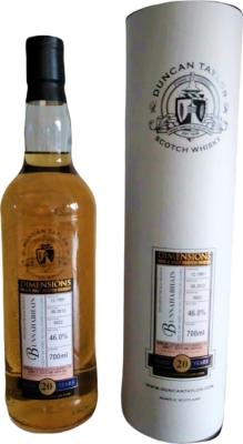 Bunnahabhain 1991 DT Dimensions Batch 0002 46% 700ml