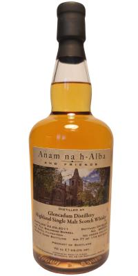 Glencadam 2011 ANHA 1st fill bourbon barrel 59% 700ml