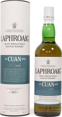 Laphroaig An Cuan Mor 1st fill ex-bourbon and European oak Travel Retail Exclusive 48% 700ml