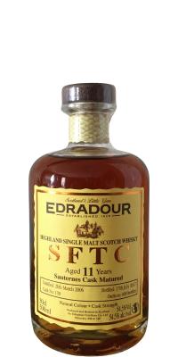 Edradour 2006 SFTC Sauternes Cask Matured #139 54.5% 500ml