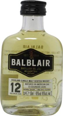 Balblair 12yo 46% 50ml