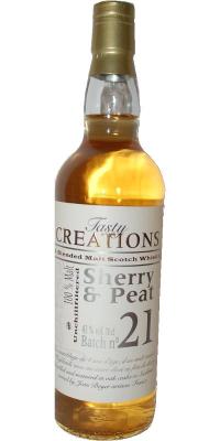 Tasty Creations Peat & Sherry JB Batch 21 43% 700ml