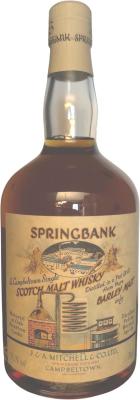 Springbank 1966 Local Barley Bourbon Oak Cask 492 55.1% 700ml